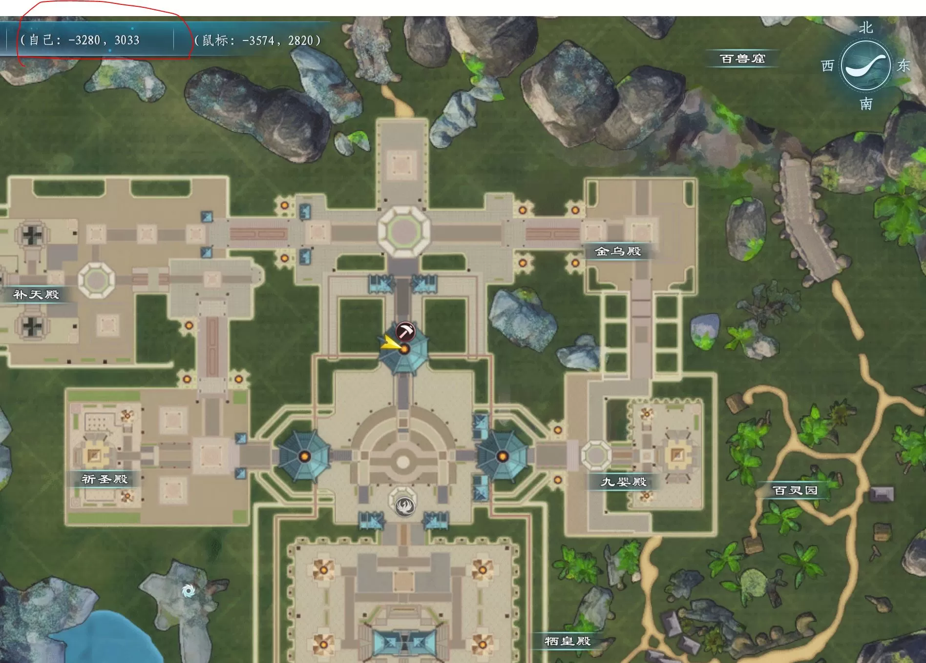 蜀山初章手游12本福缘书位置 永久福缘点位置一览