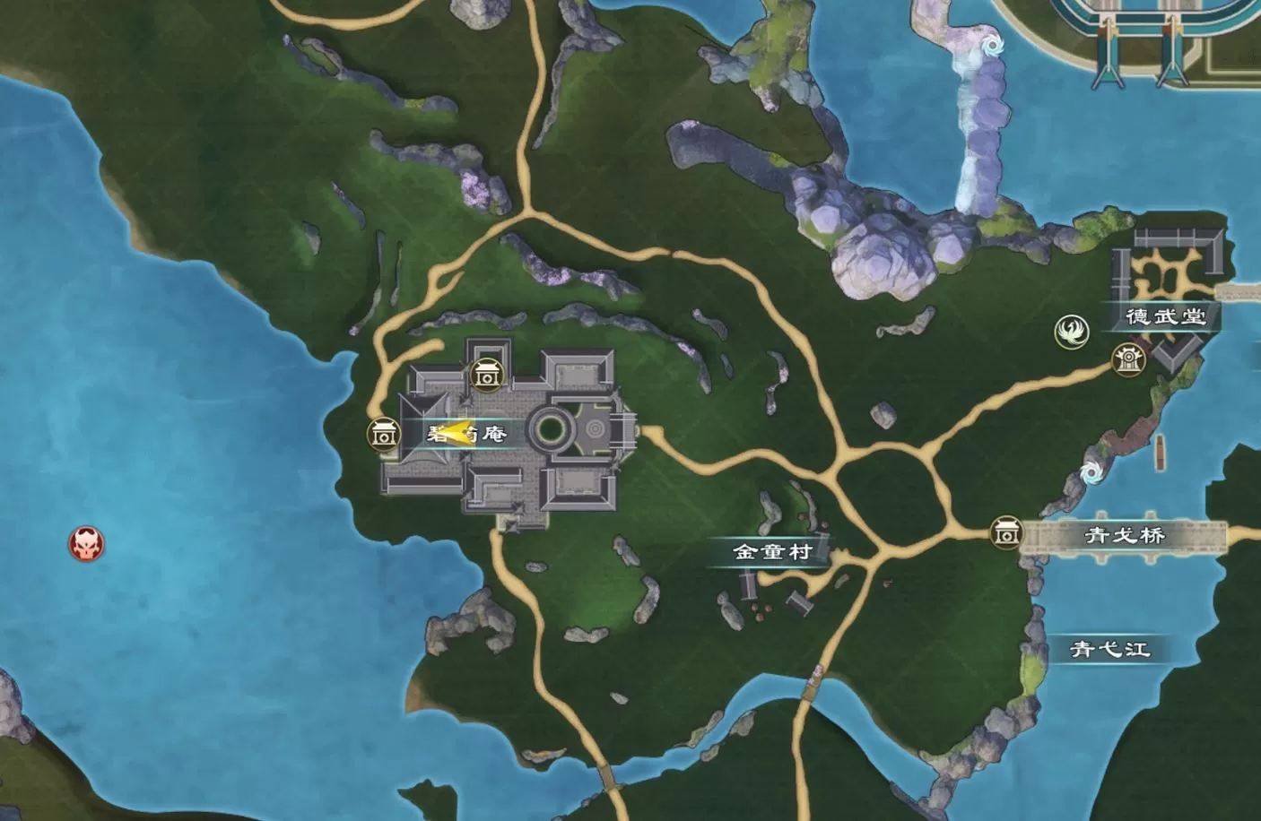 蜀山初章手游12本福缘书位置 永久福缘点位置一览