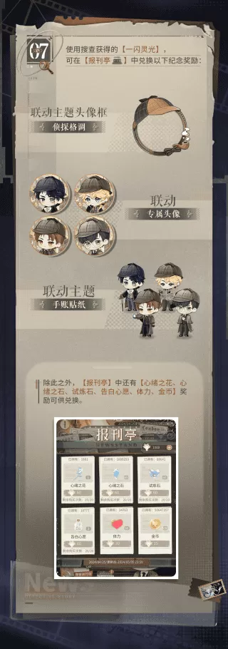 恋与制作人福尔摩斯联动